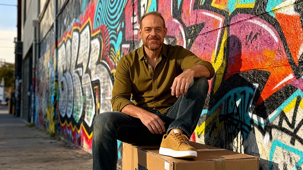 Joel Longie, Senior UX Designer and AI UX Specialist, outdoor professional portrait